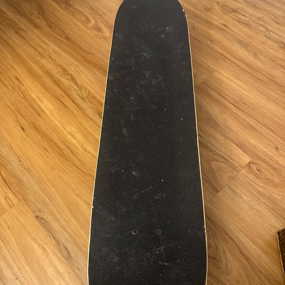 Black Skateboard Deck